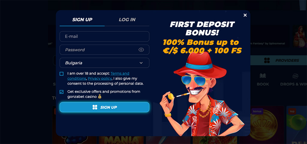 Gonzabet Online Casino